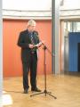 Profesor Pech při slavnostním projevu