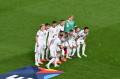 Česká reprezentace před utkáním s Chorvatskem